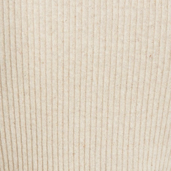 Vince Linen Henley Scoop Neck Top Natural Color - Picture 11 of 11